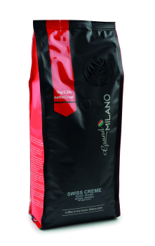 GRAND MILANO SWISS CREME - 1 kg ganze Bohne