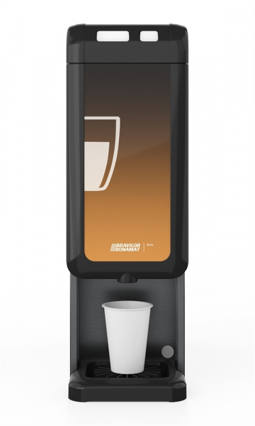 Bonamat Solo kompakter Espresso- und Kakaoautomat mit tropffreiem Ausguss