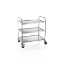 Servierwagen Edelstahl 3 Borde