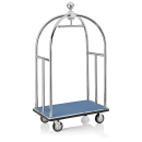 Gepäckwagen Unity- der Allrounder in silber